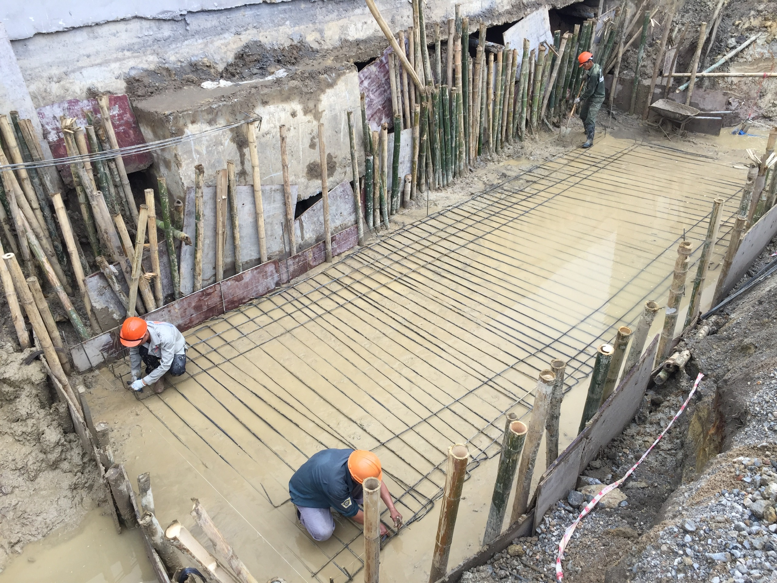 Thi công bể nước khu công nghiệp