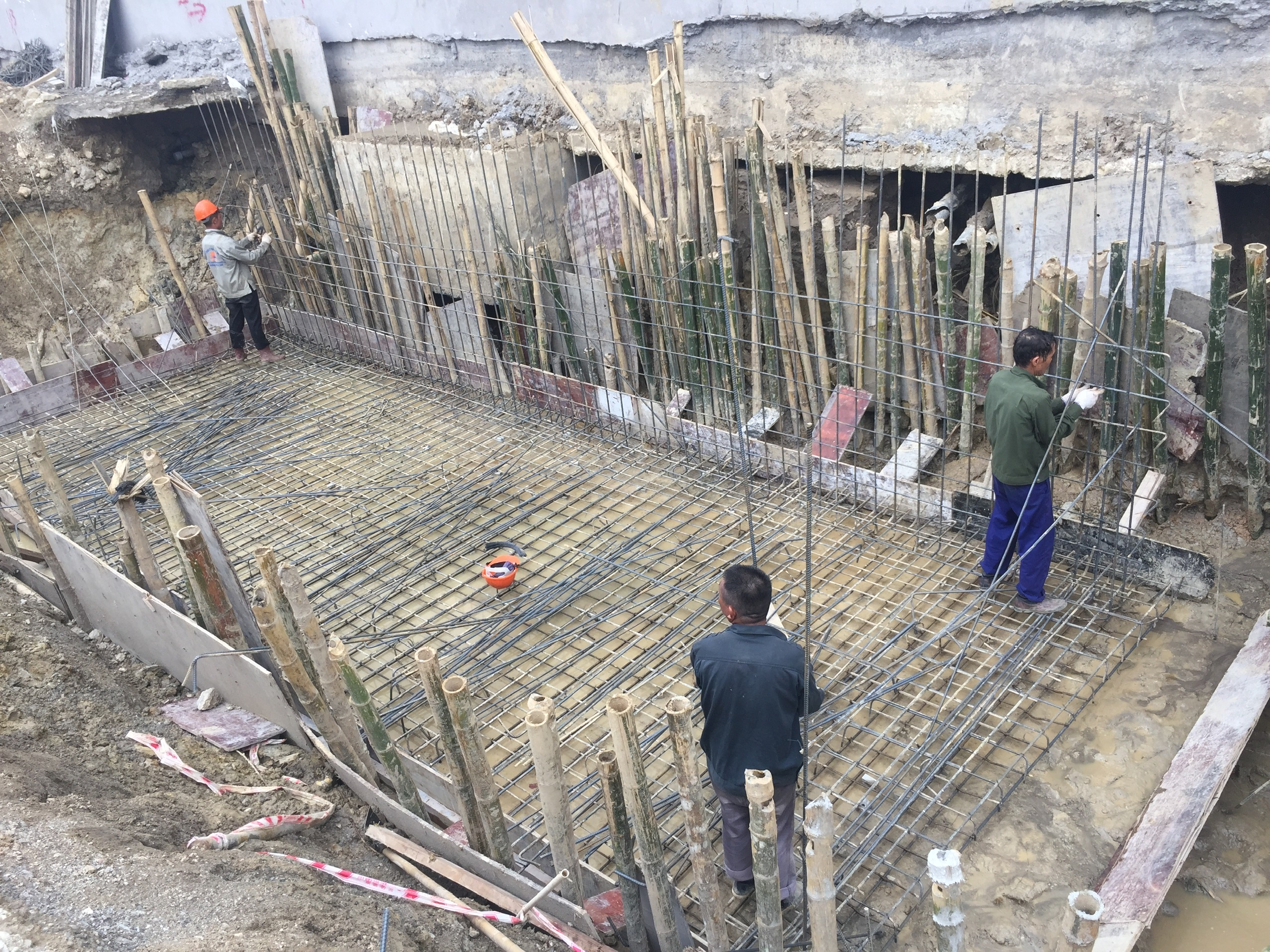 Thi công bể nước khu công nghiệp