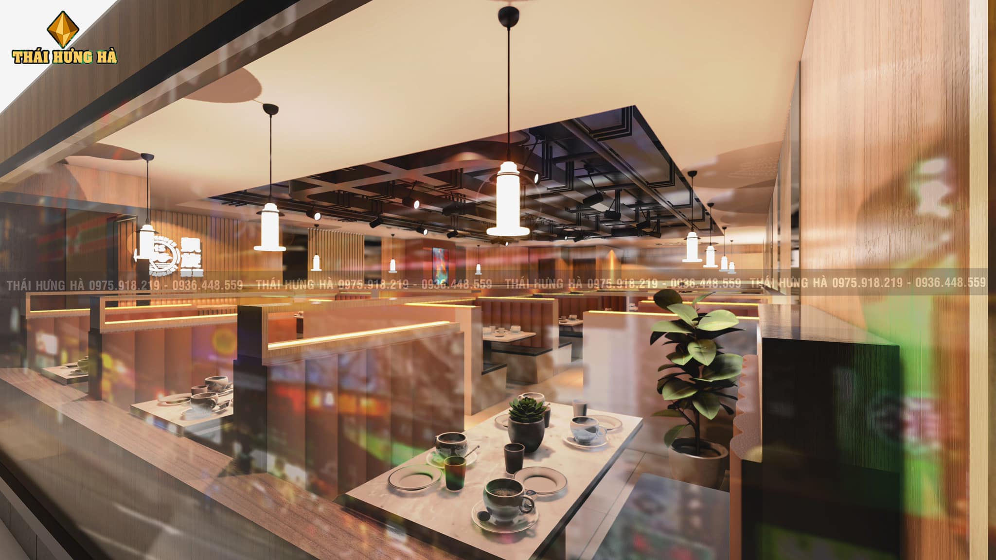 Thiết kế nhà hàng HongKong Hoi Shuen