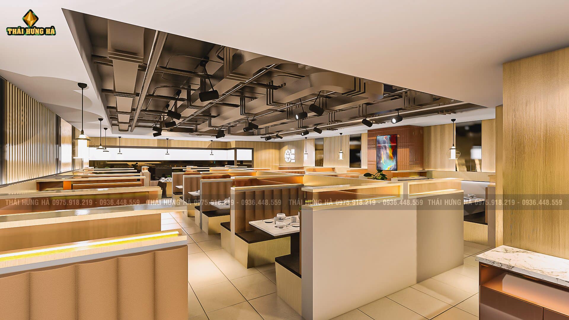 Thiết kế nhà hàng HongKong Hoi Shuen