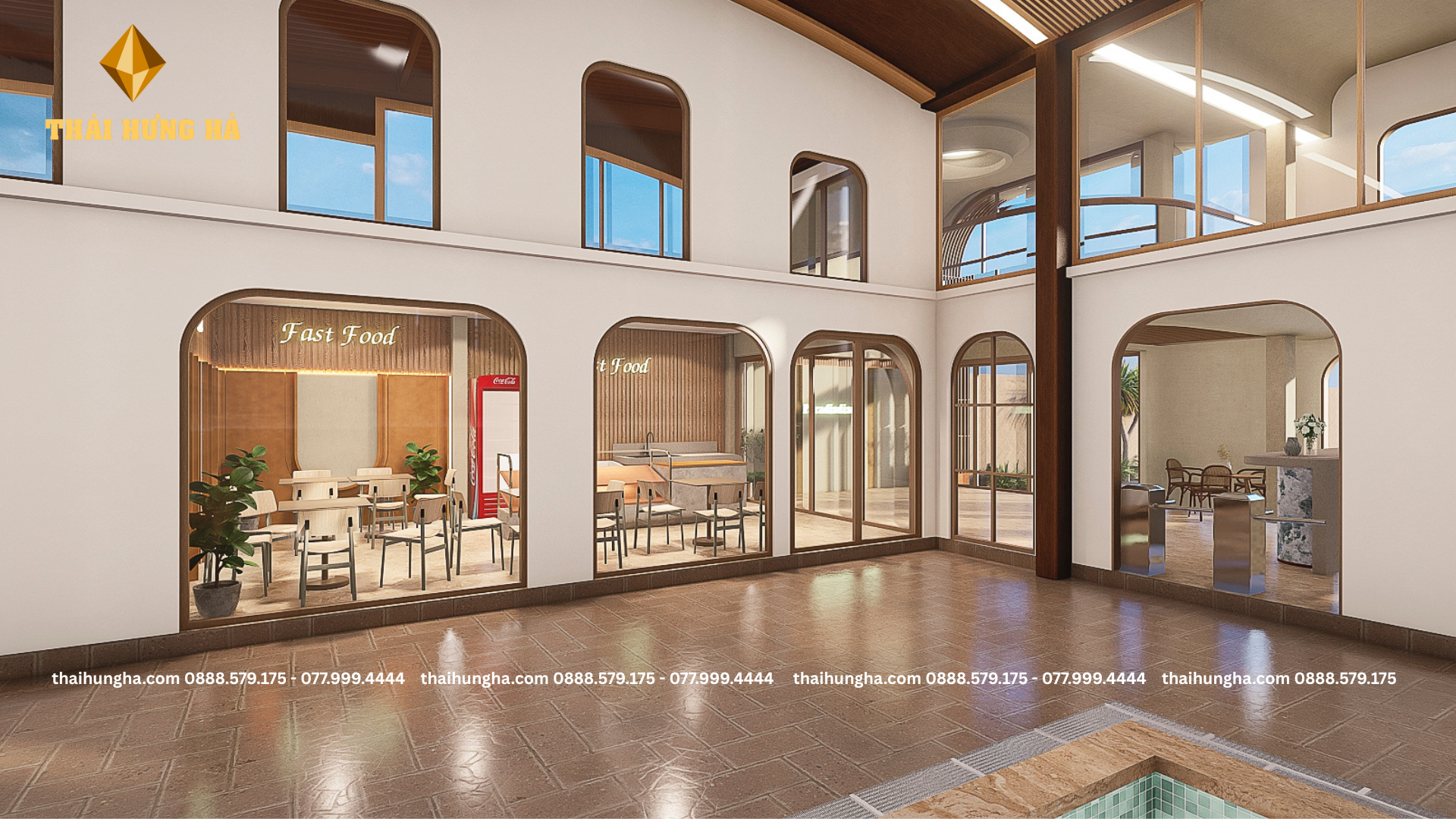 Tổ hợp thể thao Paradise - Bể bơi và sân Pickelball