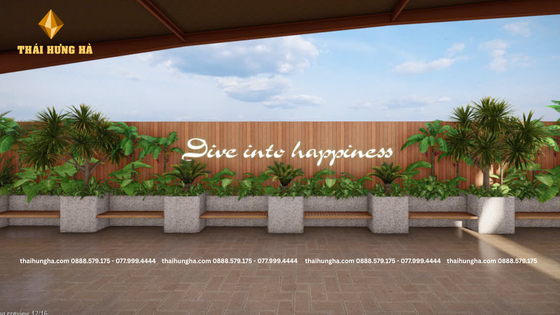 Tổ hợp thể thao Paradise - Bể bơi và sân Pickelball