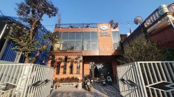 Thi công lắp dựng khung thép quán Cafe Tiên Lãng - Hải Phòng