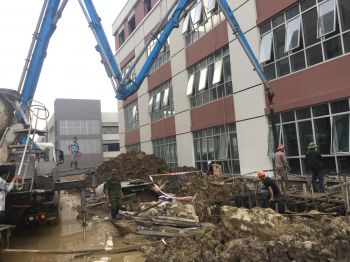 Thi công bể nước khu công nghiệp