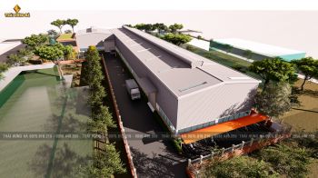 Thiết kế nhà xưởng Thái Bình