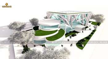 Thiết kế trung tâm tiệc cưới Móng Cái