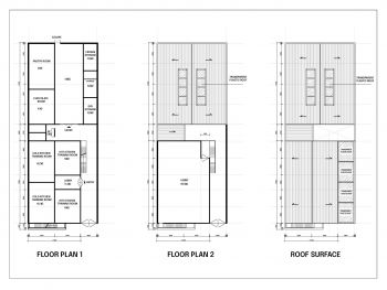 Thiết kế khung thép nhà xưởng 1.5 tầng